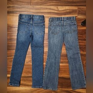 Girl's Size 7  Classic Blue Denim Jeans - Pair